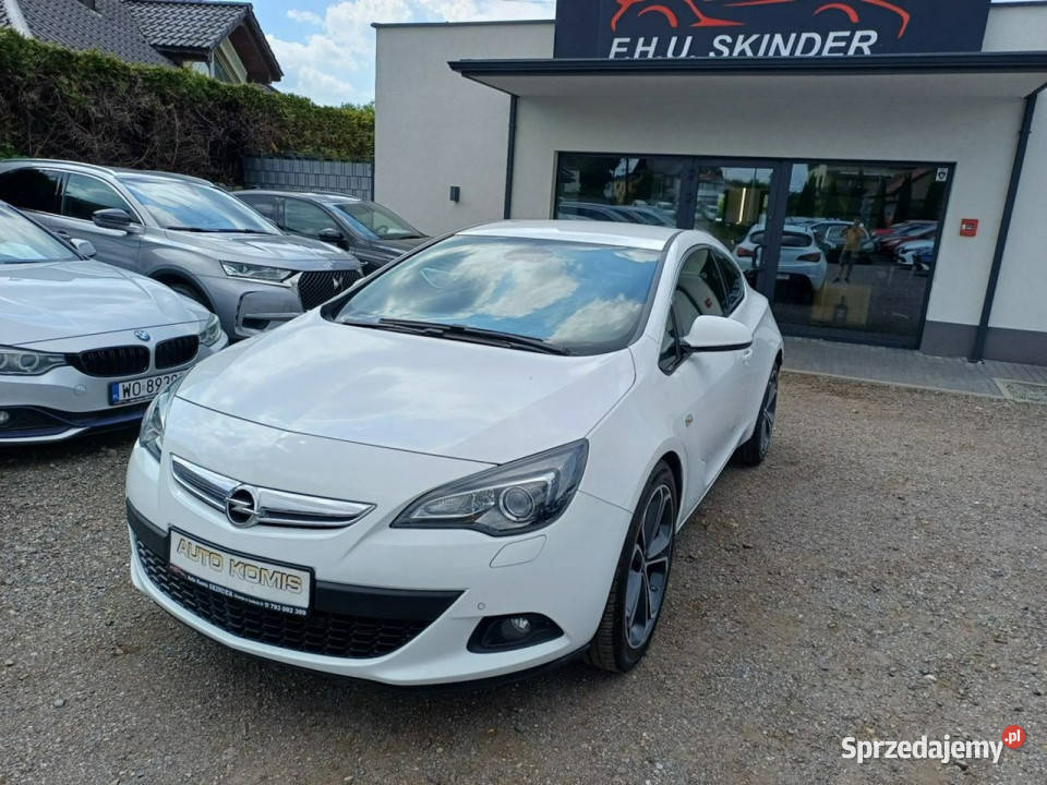 Opel Astra GTC PółSkóra BIXenon GrzaneFotele światła LED małopolskie Chrzanów