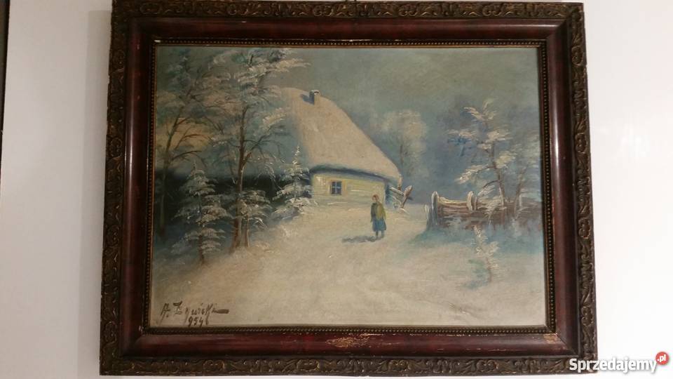 Andrzej Żywicki obraż olejny Kraków