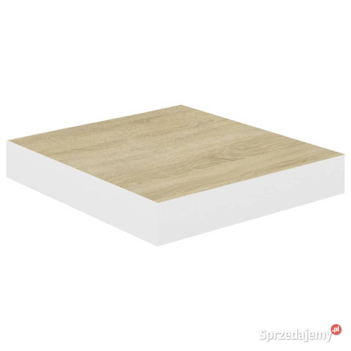 Wisząca półka ścienna dębowobiała 23 x 235 x 38 Warszawa sprzedam