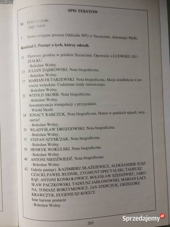 3718 Opowieści I Wspominki O Geodetach I Szczecin