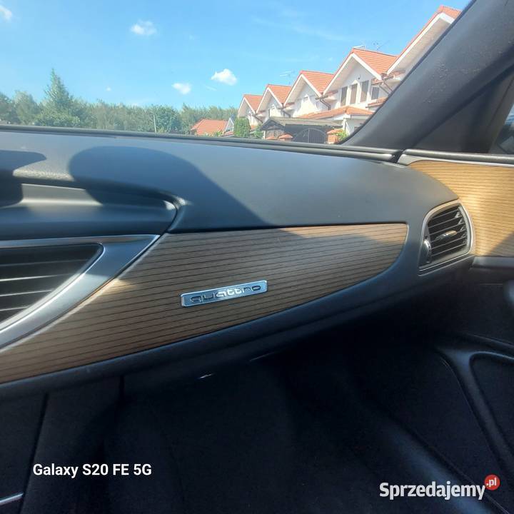 AUDI A6 QUATRO S LINE 2016 BENZYNAGAZ Rok produkcji 2016 Toruń