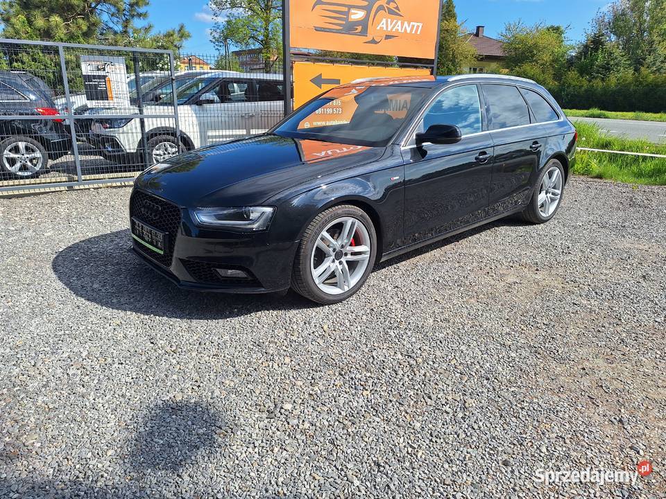 AUDI A4 S LINEAUTOMATSKÓRAKLIMATRONIKSERWISOWANY