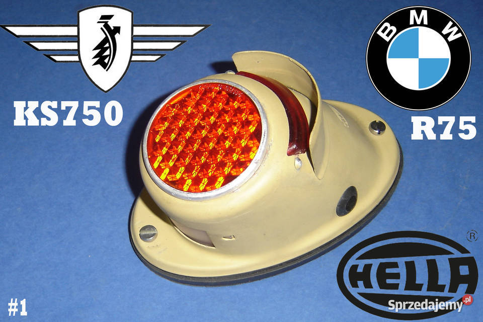 BMW Zundapp NSU DKW lapmpa tył szkło odblask Wrocław