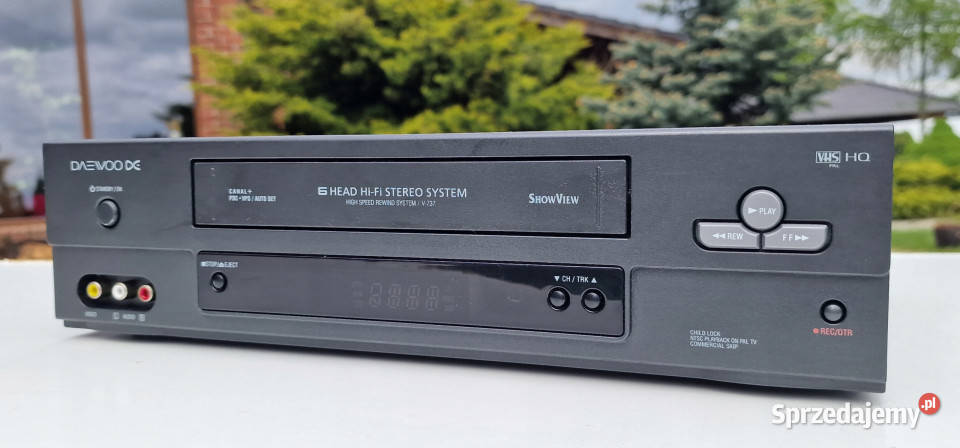 Video magnetowid Daewoo V737 V 737 VHS Międzychód