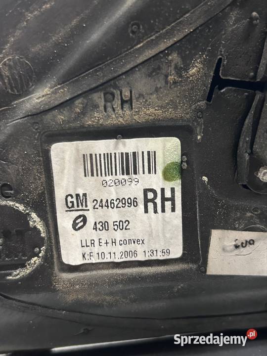 Opel Astra H lusterko zewnętrzne prawe podlaskie Bielsk Podlaski