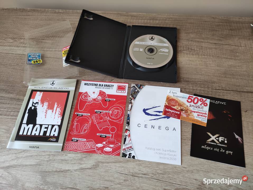 Gra PC Mafia 1 3 CDROM Kolekcja Klasyki Cenega strzelaniny Rzeszów sprzedam