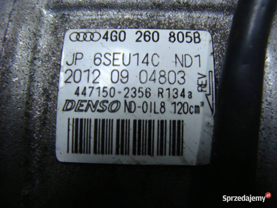 AUDI A6 C7 A7 A8 SPRĘŻARKA KLIMATYZACJI Goleniów