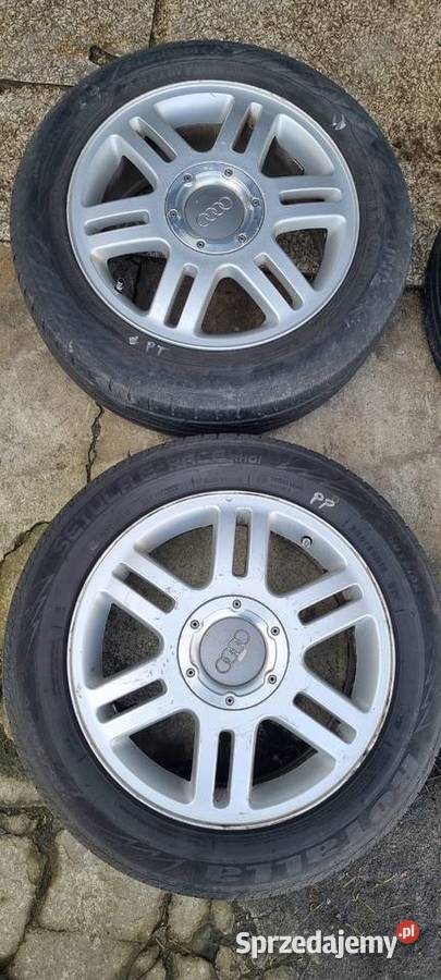 Koła aluminiowe Audi a3 8l 2055516 lato 5x100 Samochodowe Jędrzejów