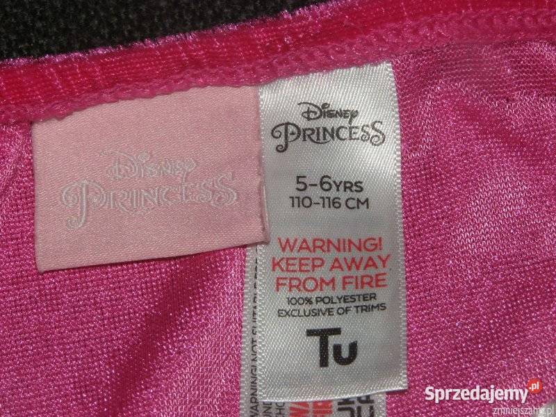 Strój kostium przebranie AURORA ŚPIĄCA KRÓLEWNA dziewczynka Siedlce