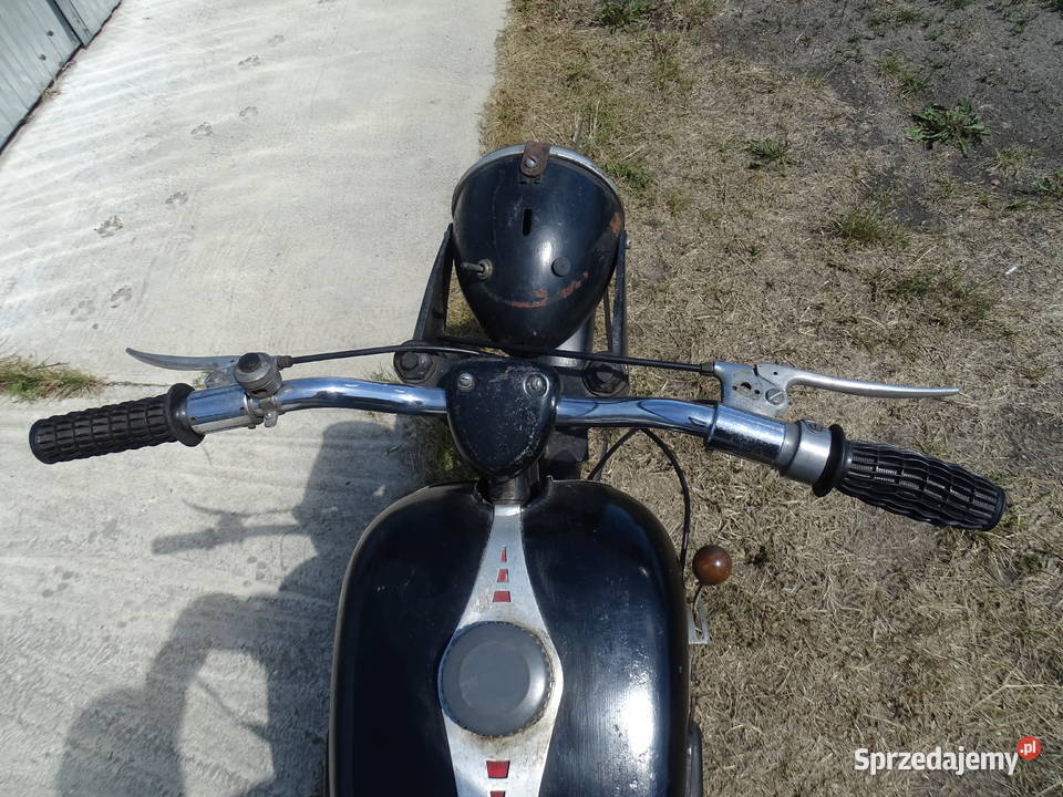 Zabytkowy motocykl Terrot MT 1 Żyrardów