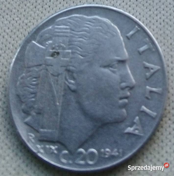 WŁOCHY20 CENTESIMI1941 r