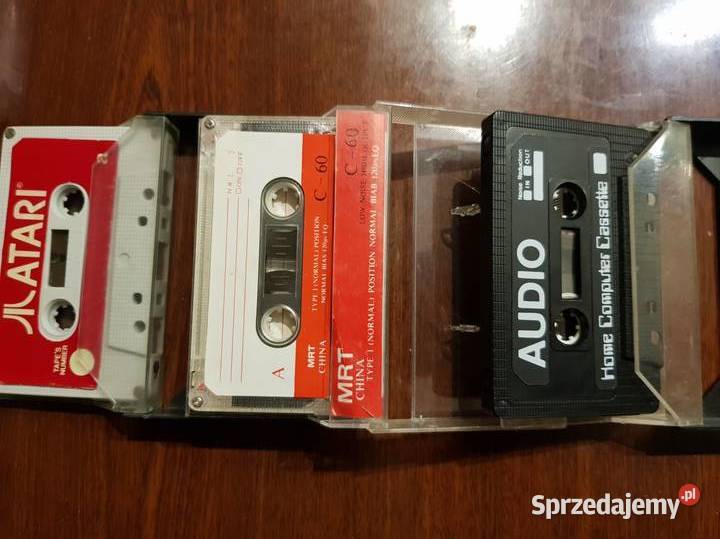 kaseta magnetofonowa atari commodore retro Kielce
