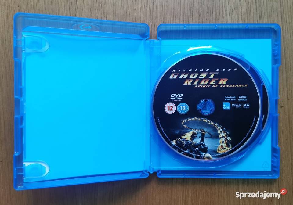 Ghost Rider Spirit of Vengeance Ghost Rider 2 2 płyty Parzęczew sprzedam