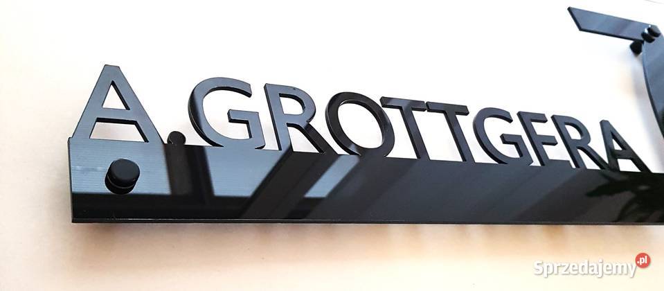 Tabliczka adresowa numer domu ulica śląskie Częstochowa