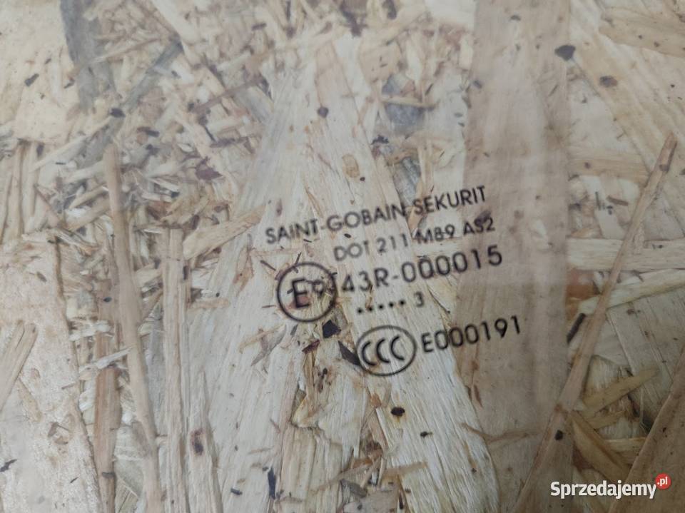 Szyba Drzwi Prawy Przód Peugeot 301 DOT211M89AS2 wielkopolskie Pleszew sprzedam