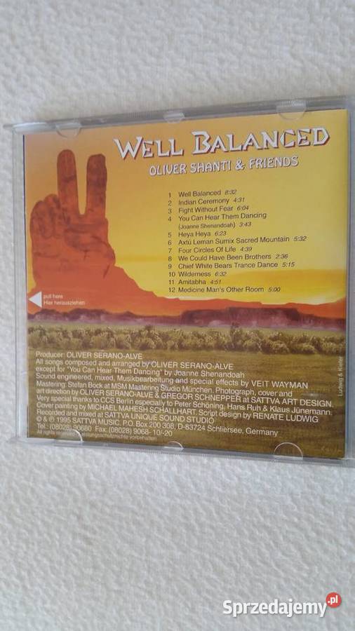 Oliver Shanti Friends Well Balanced 1995 Sattva lubelskie Puławy