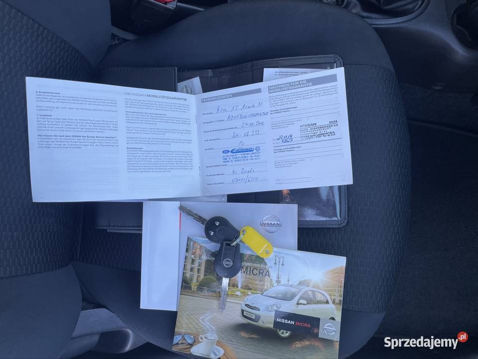 Nissan Micra Ateca 2012 12 Benz 80 5drzwi klima dolnośląskie Jelenia Góra sprzedam