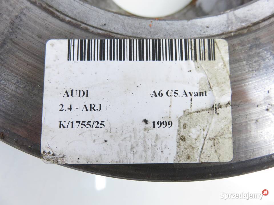 TARCZE HAMULCOWE TYŁ AUDI A6 C5 24 osobowe