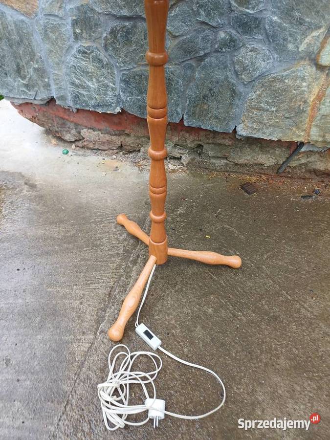 Retro podlogowa lampa z 60 lat Czechoslowacja dolnośląskie Lubań