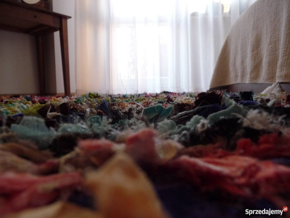 dywan dywan ze skrawków materiałów z Maroka Rzeszów