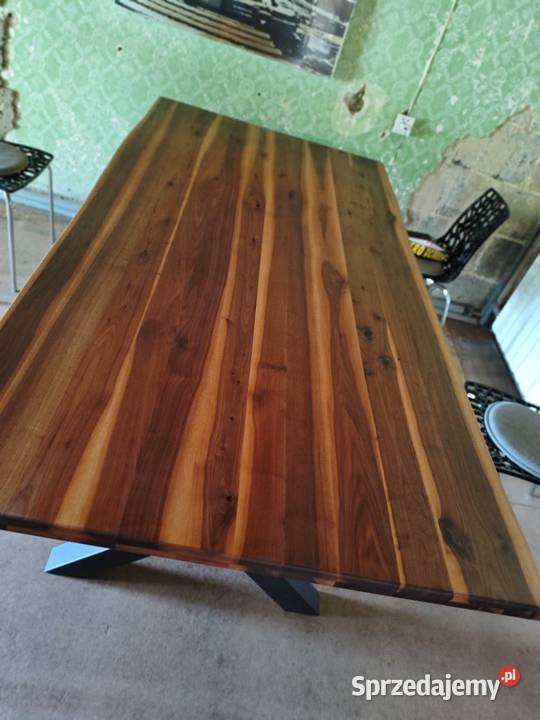 Stół 220x110 z orzecha amerykańskigo olejowany Stoły Dobroń