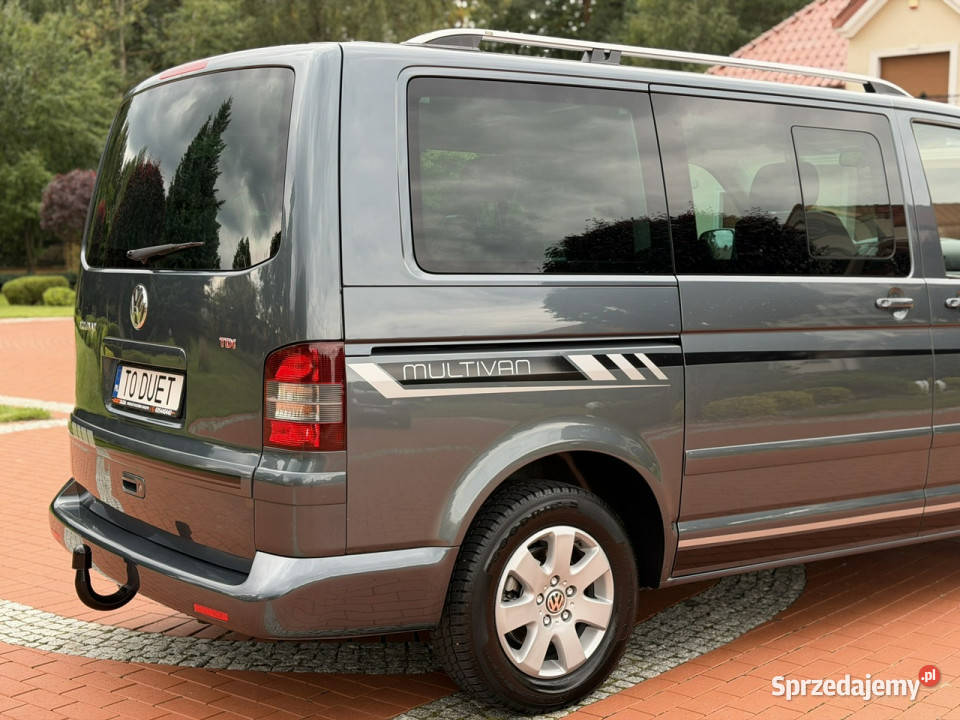 Volkswagen Multivan 25 TDI 174 T5 Hak Webasto elektryczne lusterka Widełki