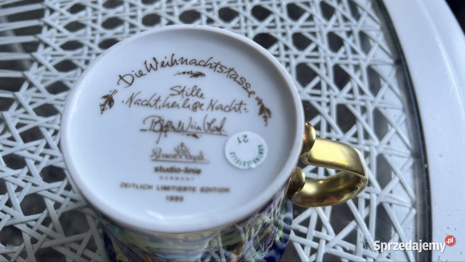 Filiżanka świąteczna Rosenthal lubuskie Zielona Góra
