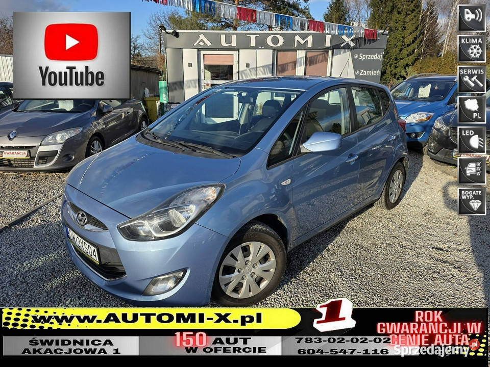 Hyundai ix20 Salon 16 benzyna 125 Śliczny z Świdnica