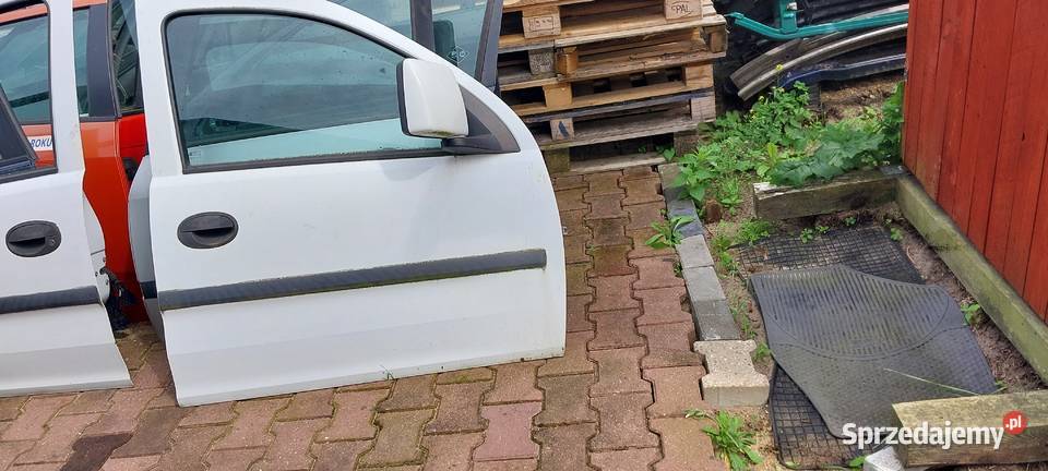 Drzwi prawe lewe przód Opel Combo 2008 r osobowe zachodniopomorskie Szczecin