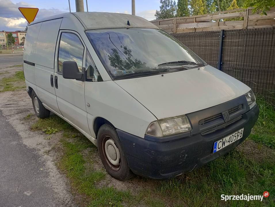 Peugeot Expert 19 D ocynk blaszak z przegrodą Włocławek