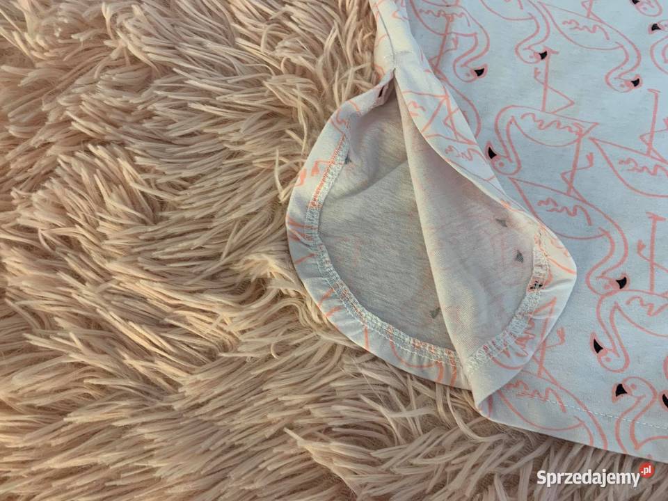 Tshirt koszulka bluzka z flamingami 158164 HIT Bluzki, koszulki i kaftaniki Jasło sprzedam