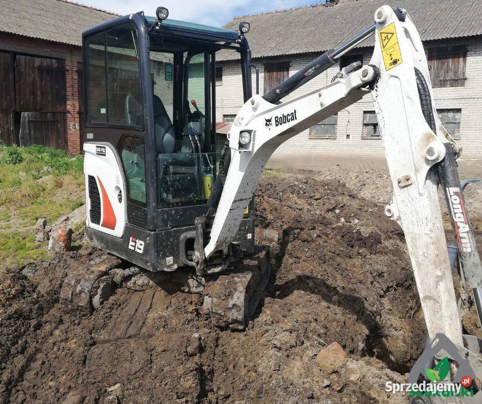 Usługi minikoparką korytowanie wykopy równanie