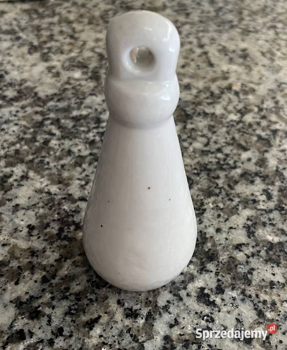 Porcelanowa rączka do spłuczki zabytek Łódź