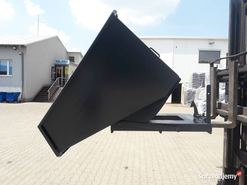 Kontener Samowyładowczy NTZ 600L duże i ciężkie