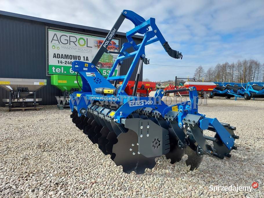 Agregat talerzowy Brona POL GROM 3m Agrofactory Maszyny rolnicze Dzierzgoń sprzedam