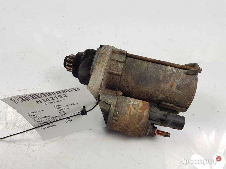 ROZRUSZNIK GOLF V 02T911023T osobowe Pozostałe Lipno