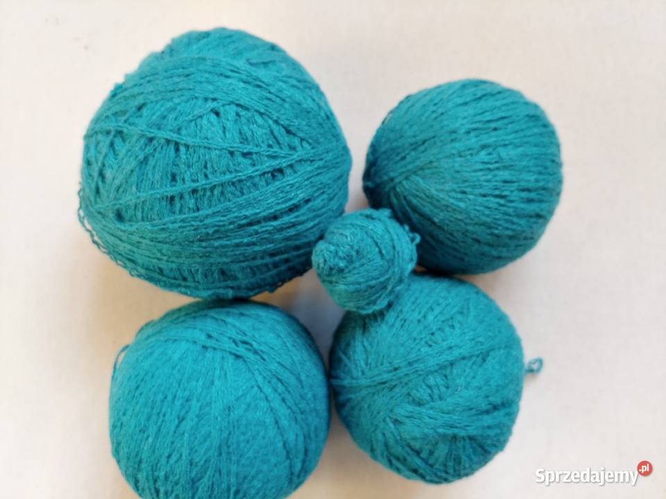 Włóczka w kolorze seledynowym Milanówek