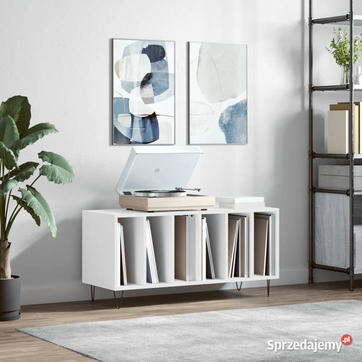 Szafka na płyty biała 100x38x48 materiał Warszawa