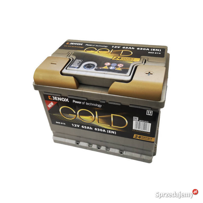Akumulator Jenox Gold 65Ah 630A osobowe Radom