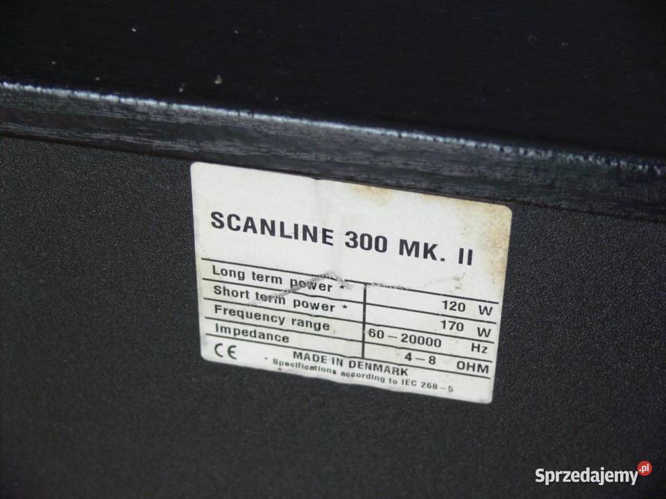 Wysokie kolumny Jamo Scanline 300 MK II 2x170