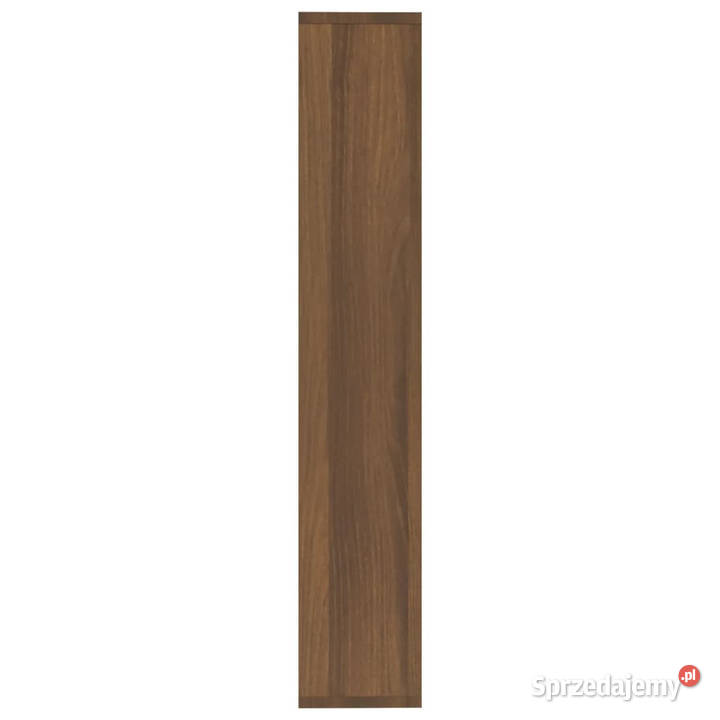 Półka ścienna brązowy dąb 36x16x90 WM815848 Półki Warszawa