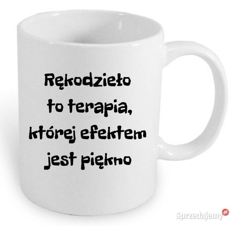 Kubek miłośnika haftowania wyszywania rękodzieła