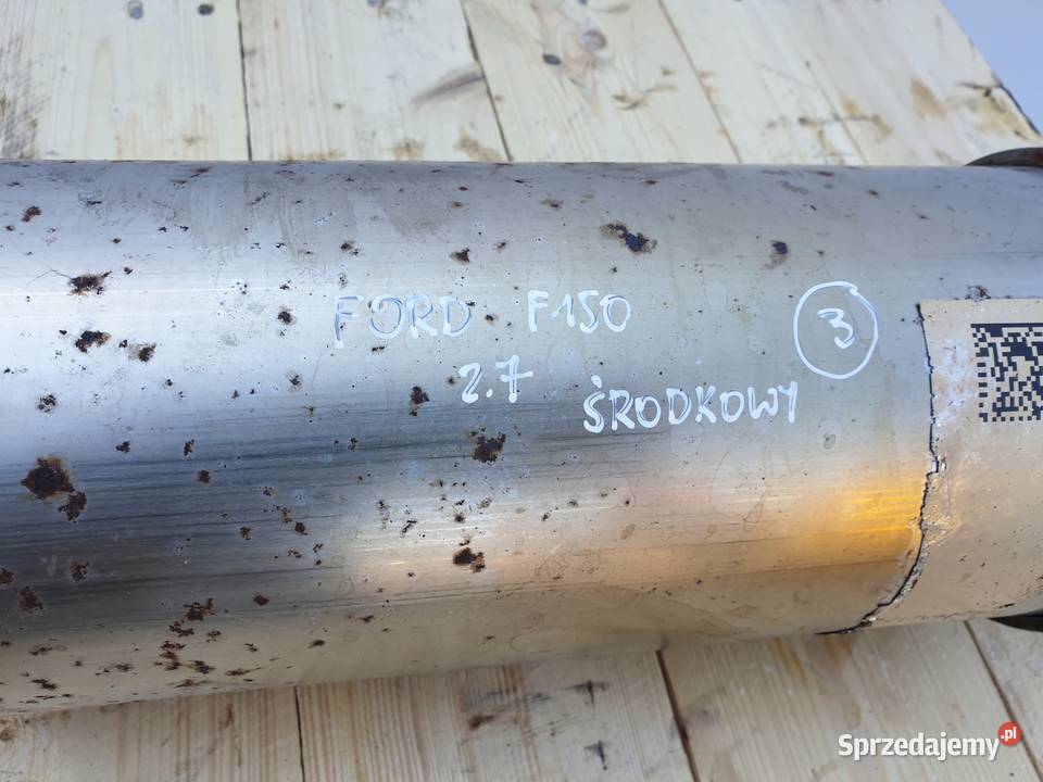 Ford F150 27 35 V6 ECOBOOST 18r ŚRODKOWY TŁUMIK