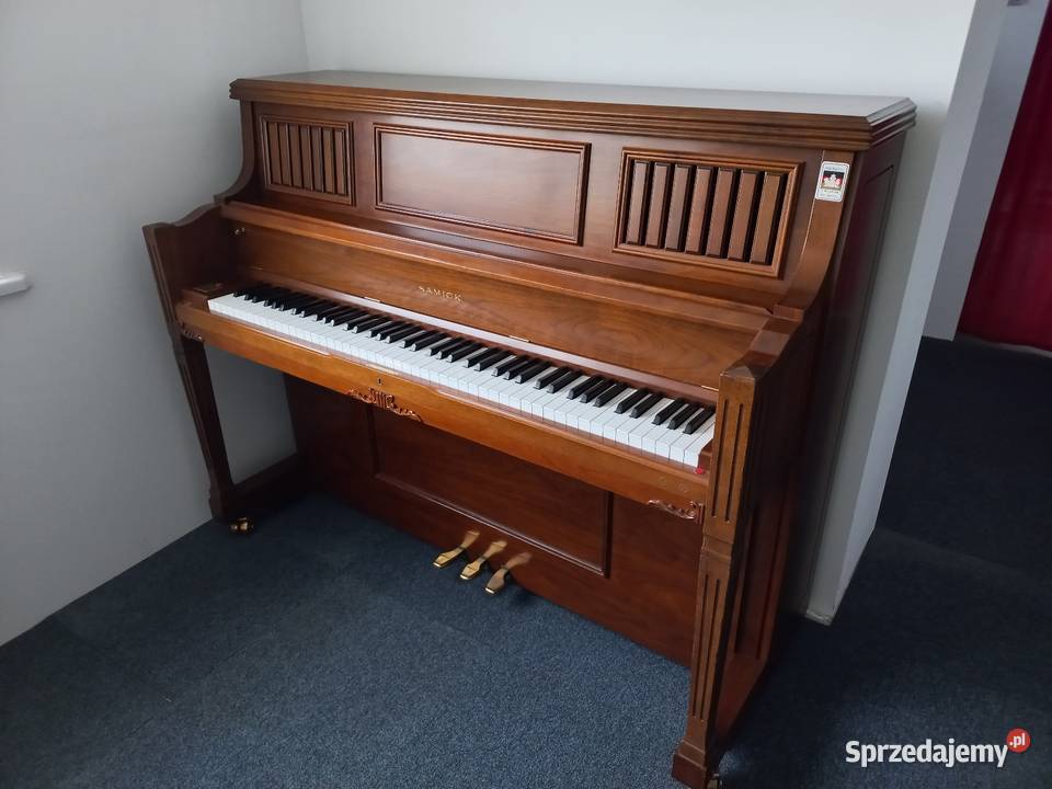 Pianino Samick model SU300SA o unikatowym