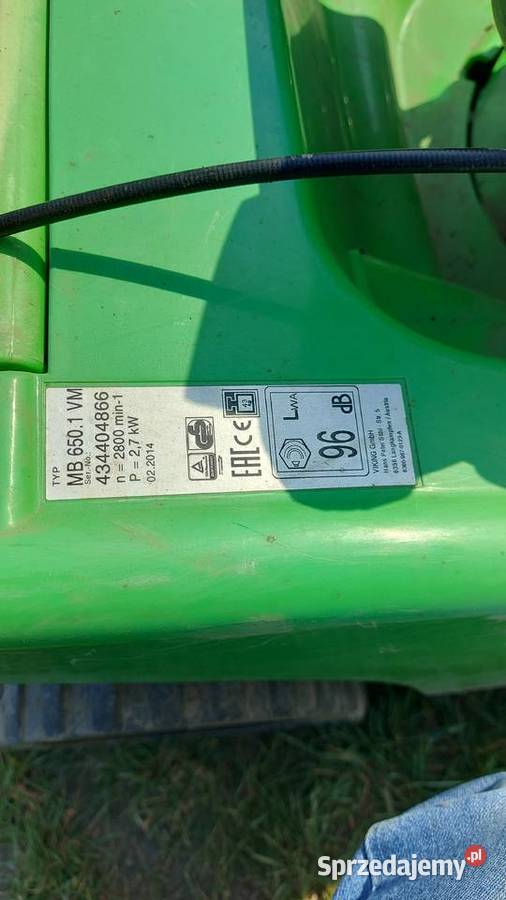 Kosiarka viknig z napedem aluminiowa Lubiewo sprzedam