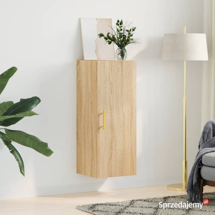 Szafka wisząca dąb sonoma 345x34x90 WM828847 Warszawa sprzedam