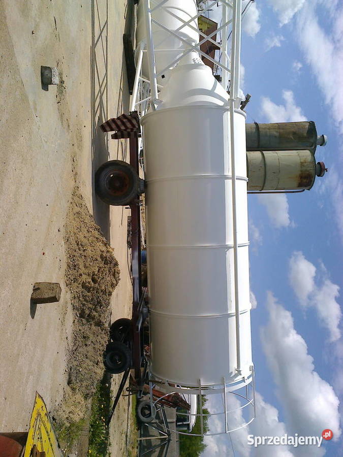 silos na cement węzeł betoniarski 25 t Pozostałe mazowieckie sprzedam
