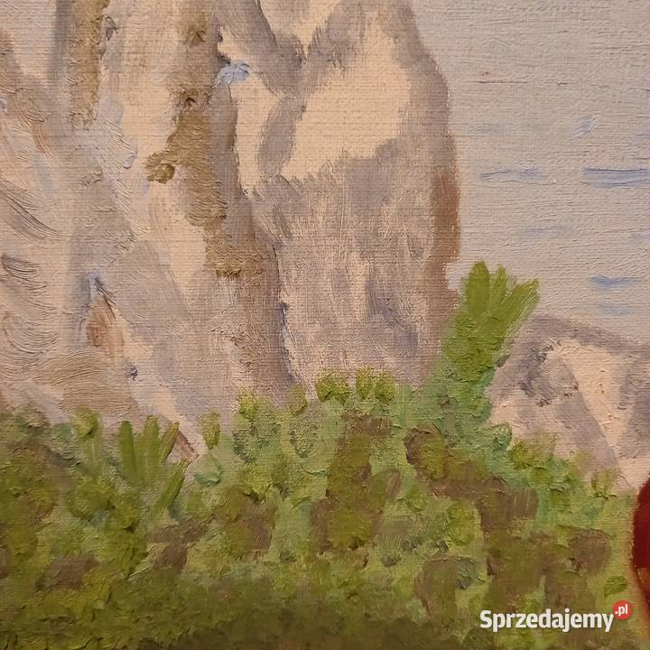 Obraz olejny Zadumana kobieta lubuskie Gorzów Wielkopolski