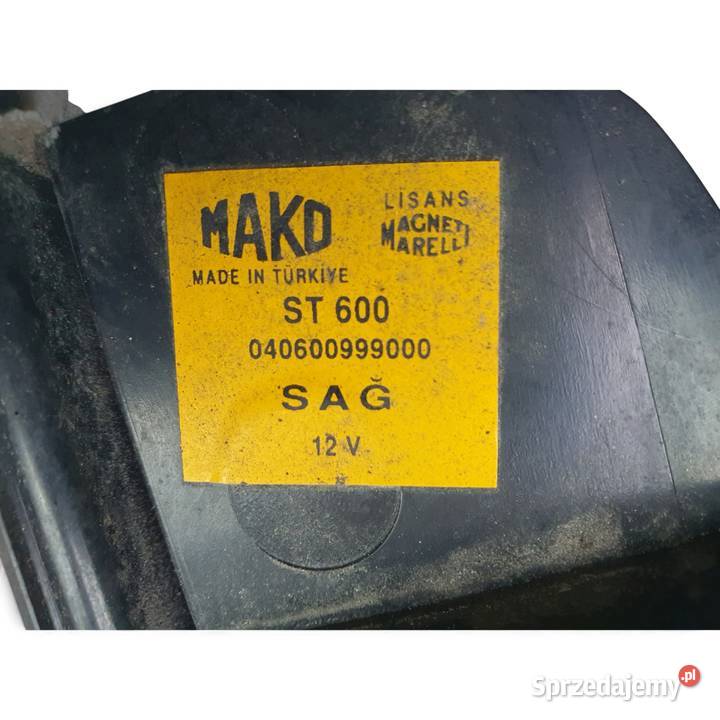 LAMPA PRAWA Fiat Doblo I 20002005 tylnia tylna osobowe Lampy tylne Chełm