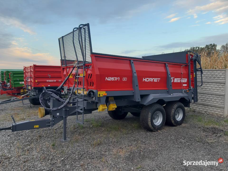 Rozrzutnik obornika MetalFach 6t 8t 10t 12t Metal-Fach sprzedam